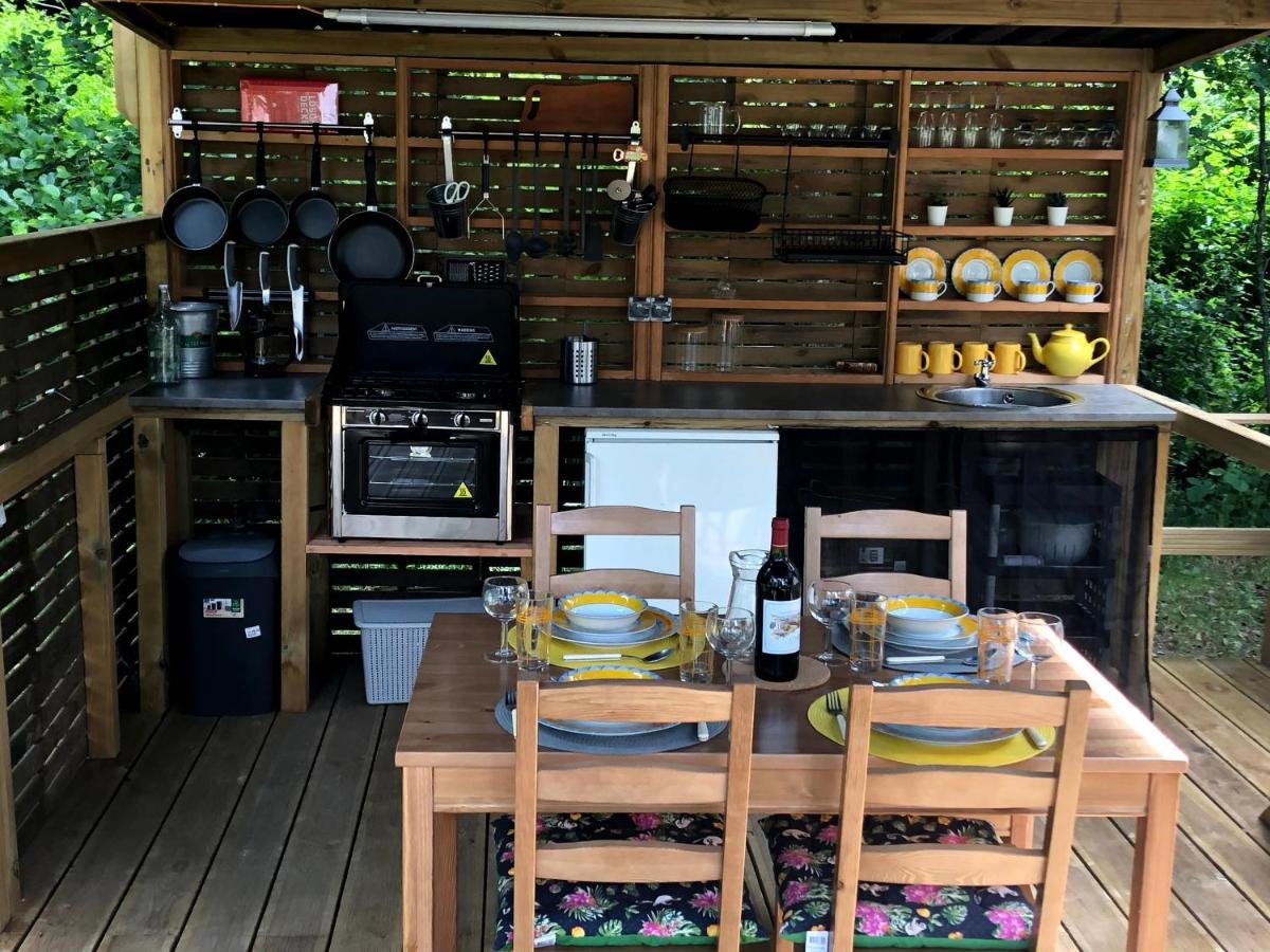 Luxury Glamping @Moulin Des Forges Hotell Moutier-Malcard Eksteriør bilde