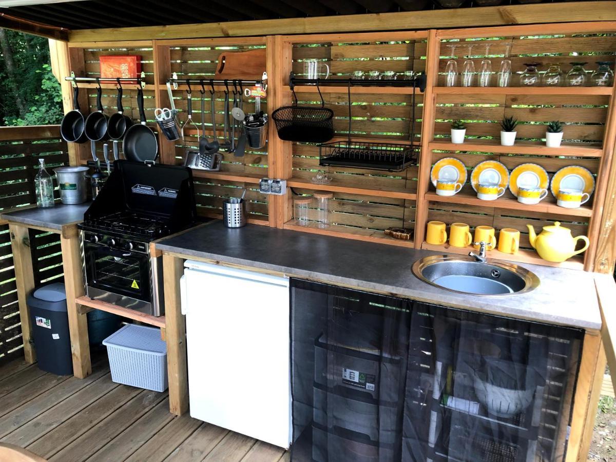 Luxury Glamping @Moulin Des Forges Hotell Moutier-Malcard Eksteriør bilde